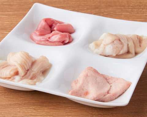 東京BEENホルモン四点盛り